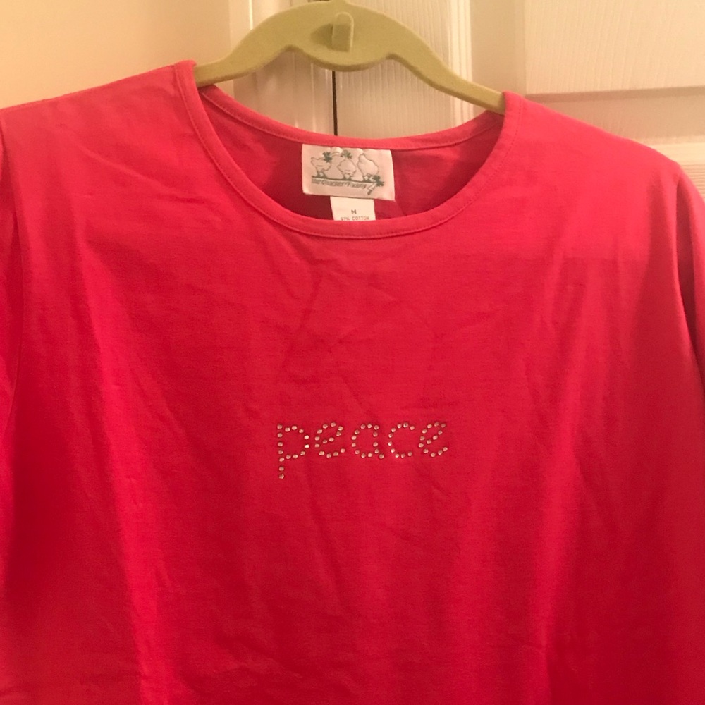 Quacker Factory PEACE top